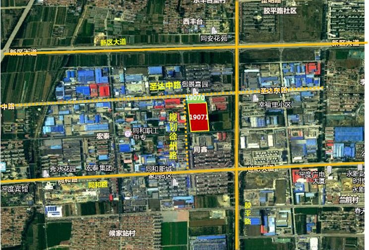 平度成交两宗地块 含住宅建面4.5万㎡