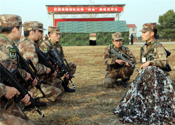 联勤保障部队首次组织优秀四会教练员评比