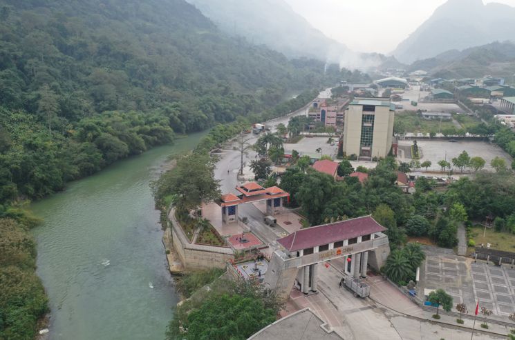 位于麻栗坡县的中越天保口岸.