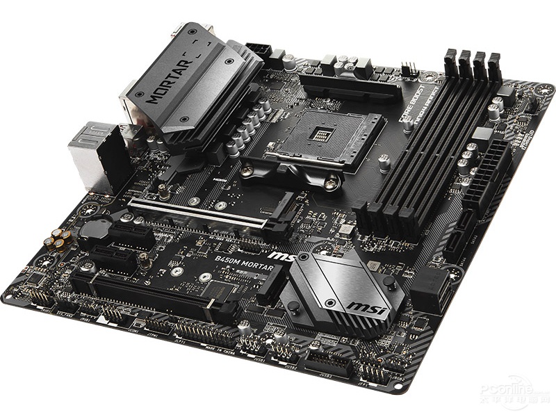 高性价比amd主板微星b450mmortar售599元