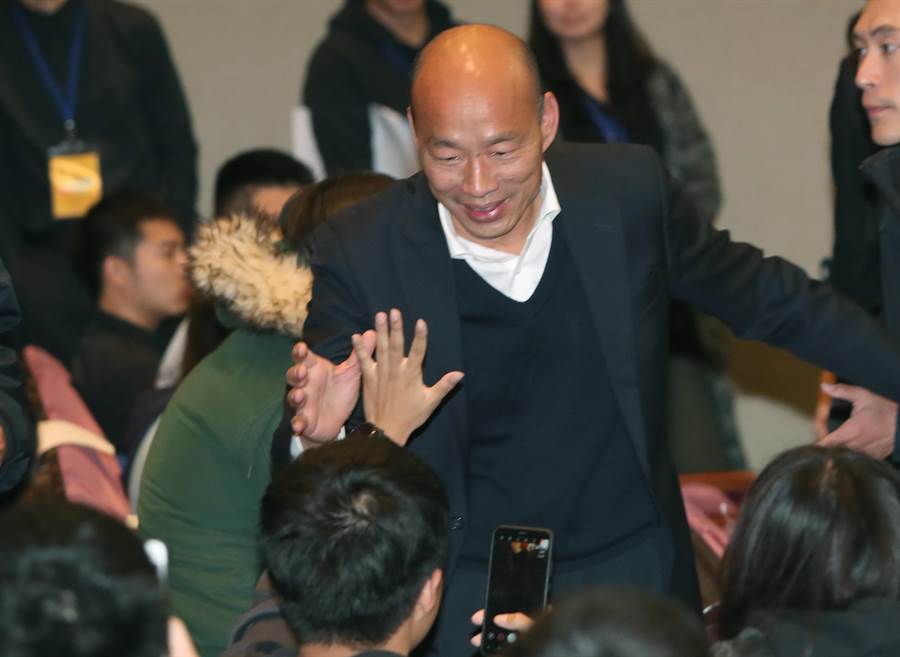 韩国瑜：若当选决不离开高雄 北台湾由副手坐镇