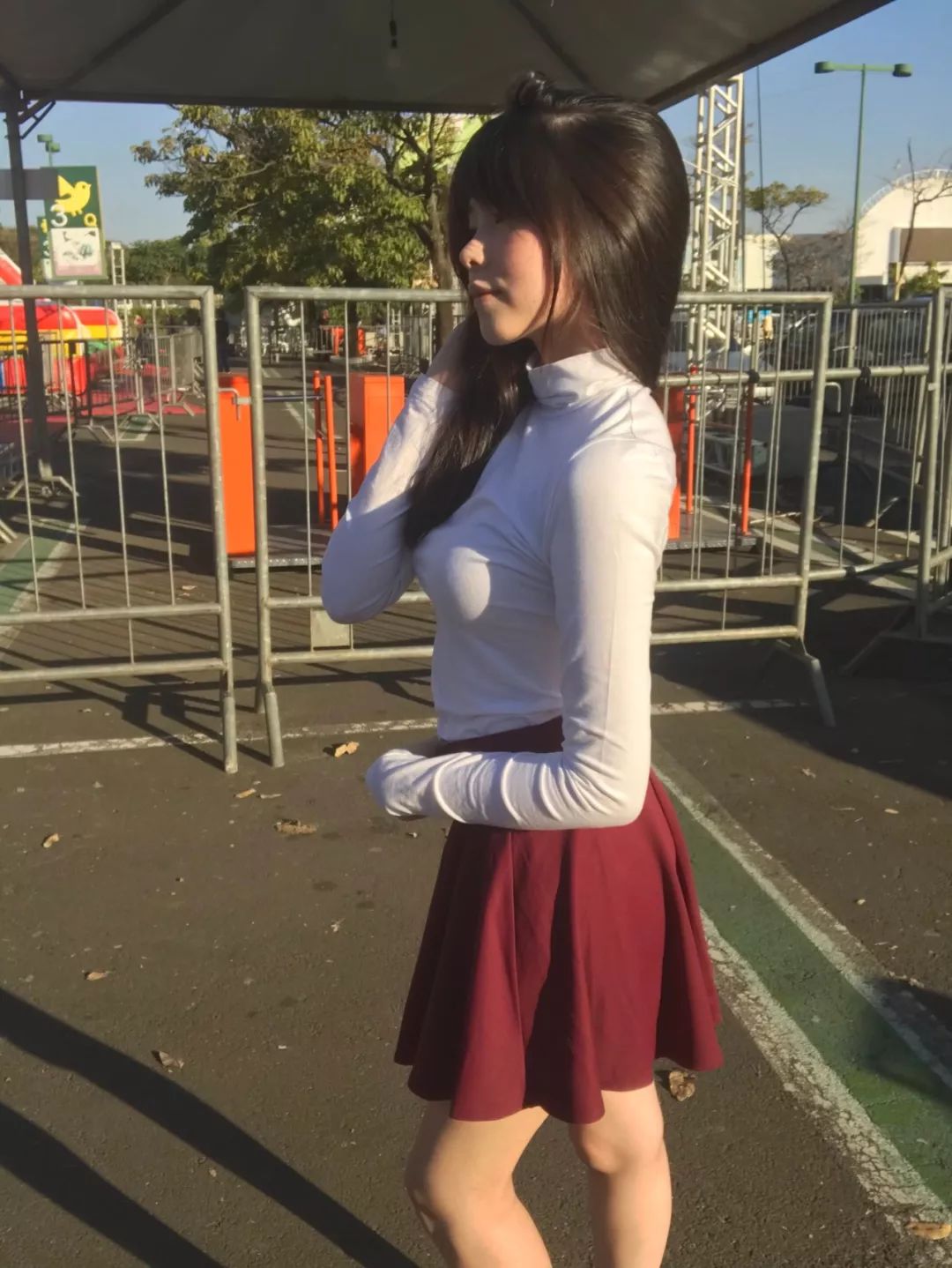 这个身材性感的日裔女玩家火到中国刚开微博涨粉30万还透露上个月分手