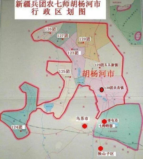 规划中的胡杨河市。