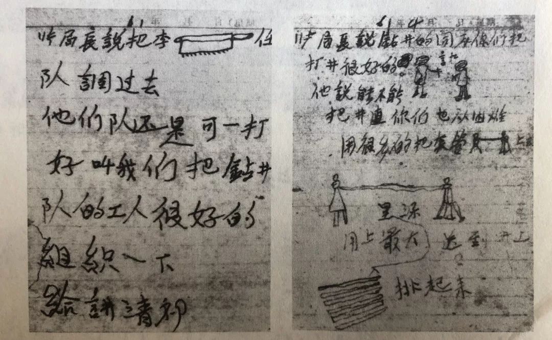 《石油老照片》这些以图形代表文字的小标识,王进喜一看就懂,方便