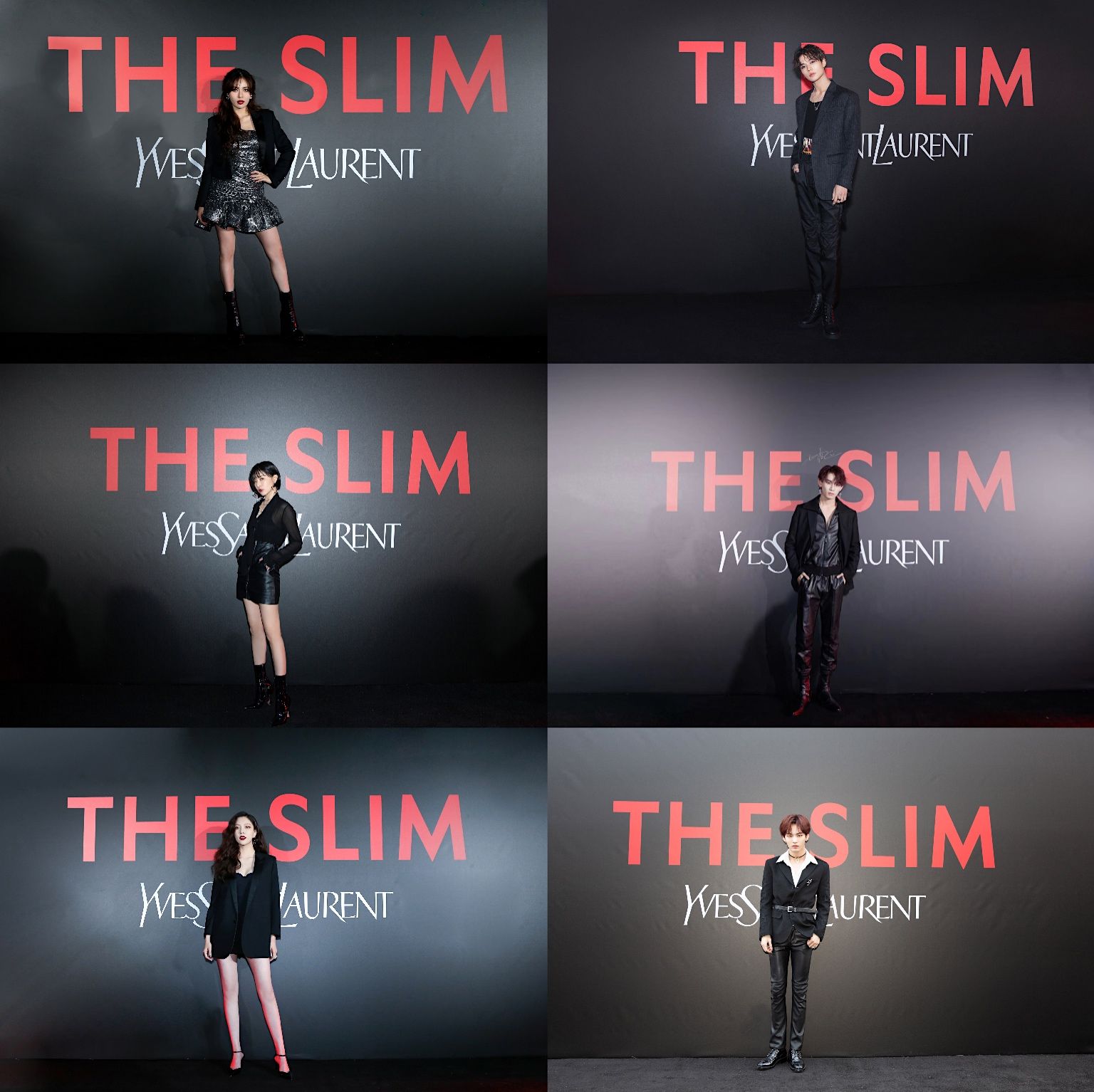 金泫雅林彦俊出席ysl小银条发布会定义红唇新主张