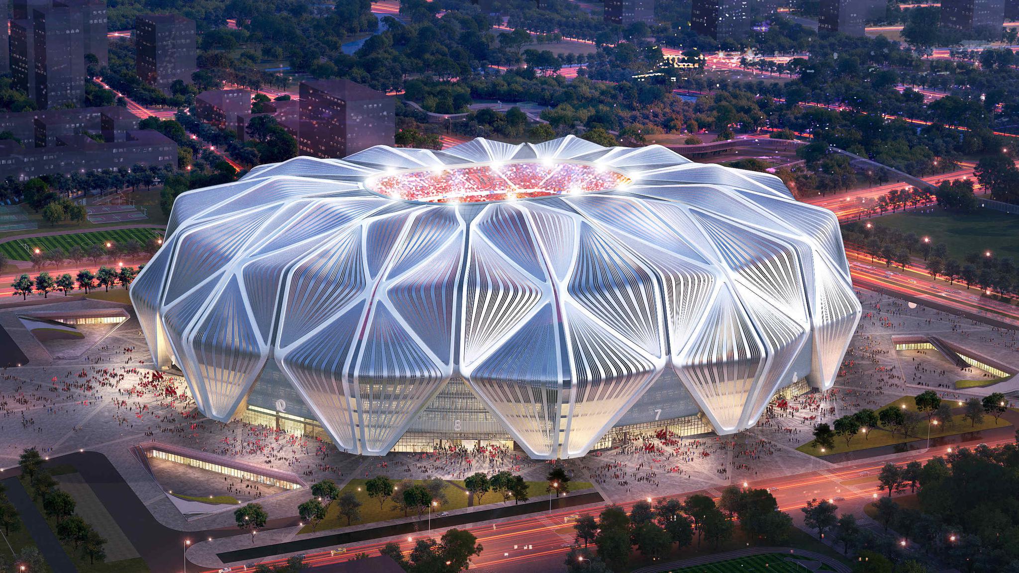 最美球场震撼来袭广州恒大足球场设计方案获全票通过
