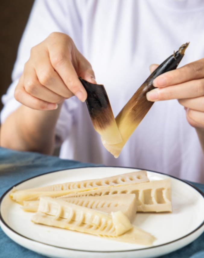 临安手剥笋来了又香又脆爽口开胃好吃不过瘾