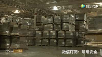 △如果系好安全带叉车倾倒时会发生什么呢？