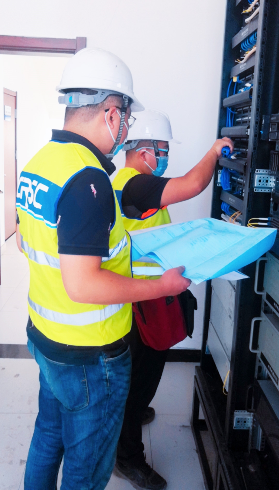 阿富准铁路(阿富段)通信信息专业完成传输系统调试