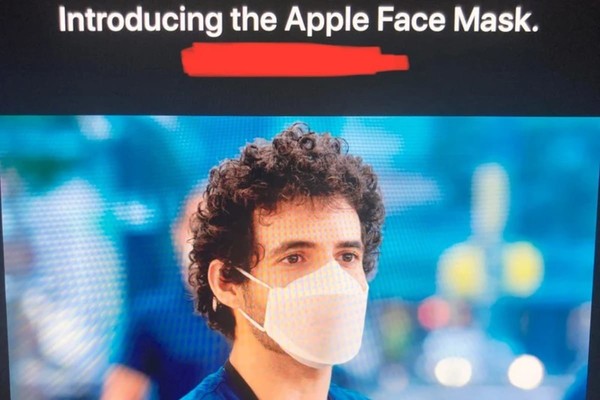 苹果自制口罩向员工发放 由iPhone团队设计完全由苹果自行生产