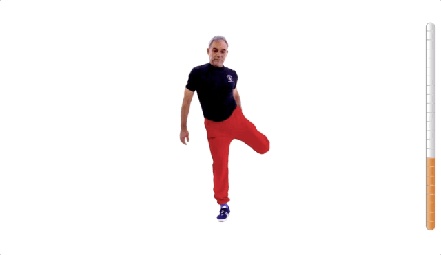 ▲ 全局视角（此动图来自跑步学院 POSE TV 会员计划）