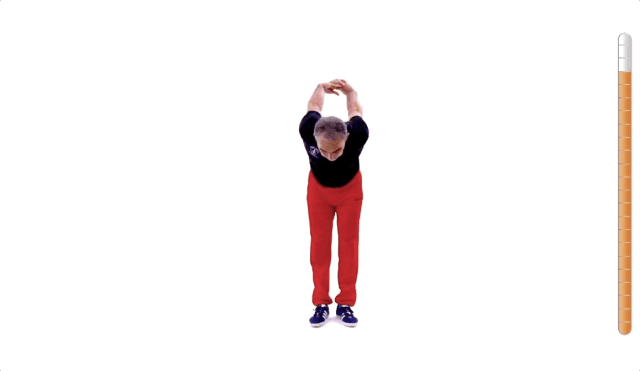 ▲ 全局视角（此动图来自跑步学院 POSE TV 会员计划）