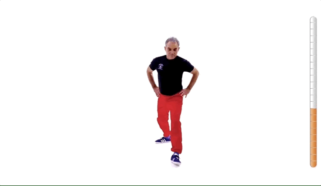 ▲ 全局视角（此动图来自跑步学院 POSE TV 会员计划）