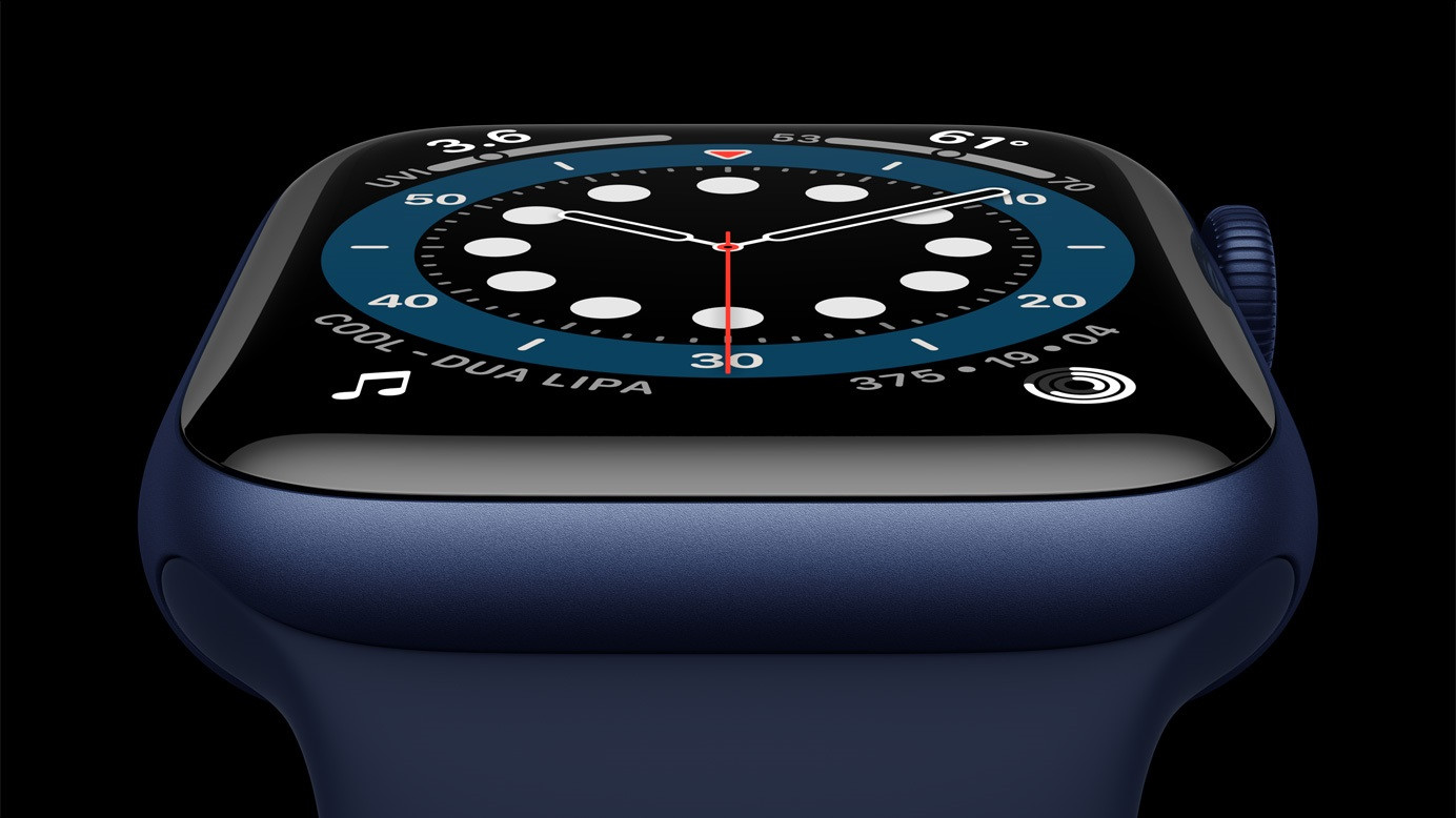 ▲ Apple Watch Series 6 带来更多彩的产品系列。
