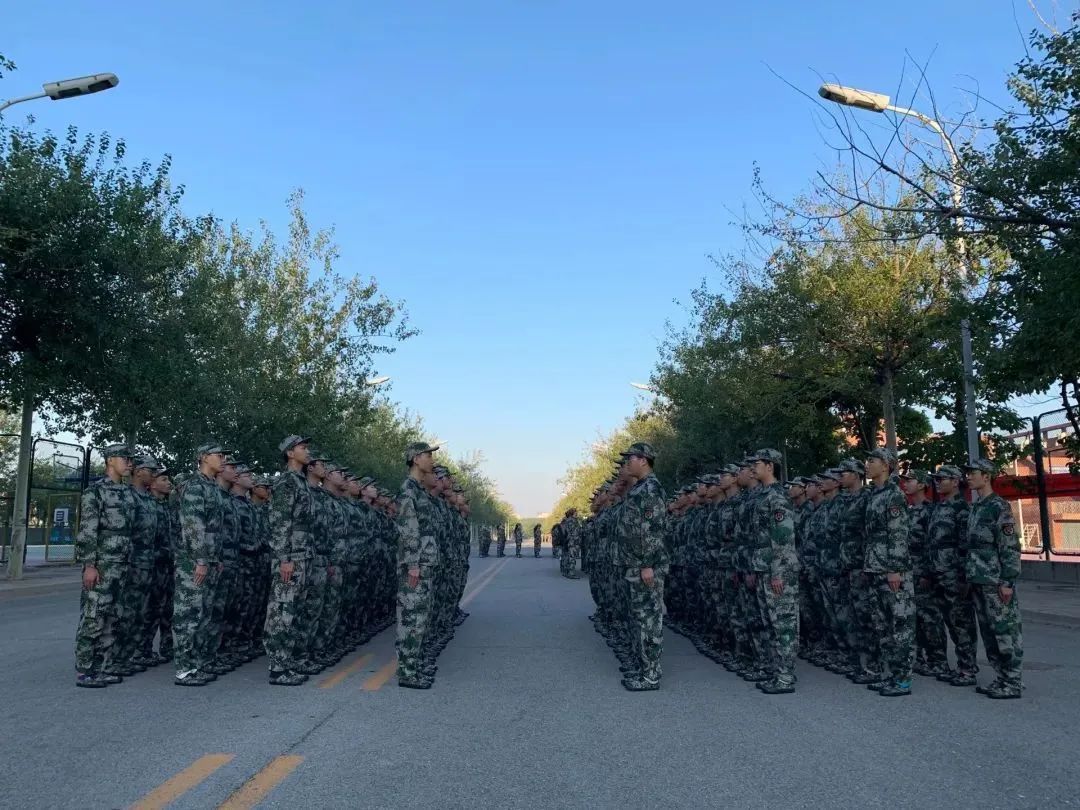 天理新生季20级萌新谱写军训风采