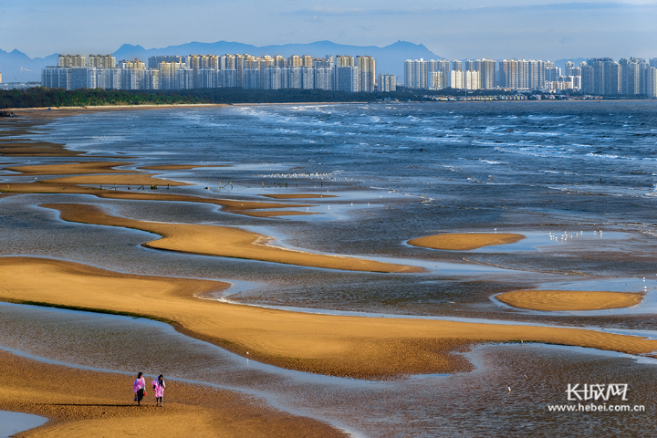 《碧水金滩》拍摄于秦皇岛北戴河。揣连海 摄