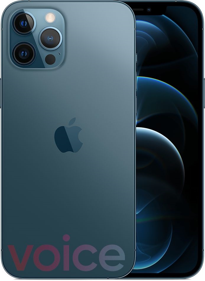 苹果iphone 12 Pro Max 渲染图泄露 蓝色 石墨 金色 银色 边框锐利 激光雷达 苹果 激光雷达 Iphone 12 新浪科技 新浪网