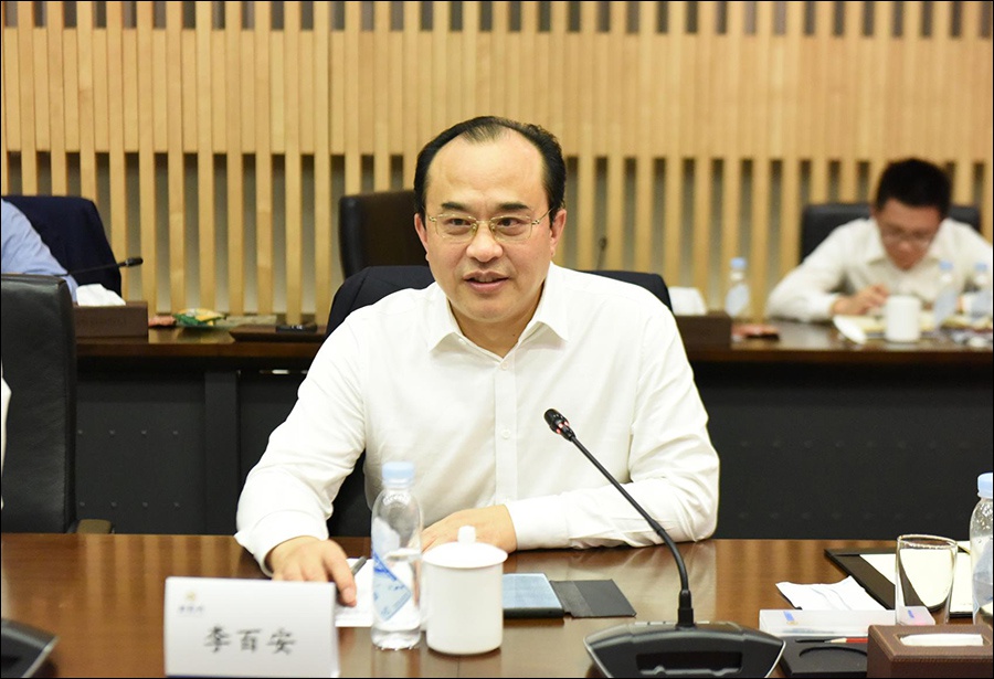 罗慧来,招商蛇口党委副书记,常务副总经理刘伟,太平湾公司总经理胡勇