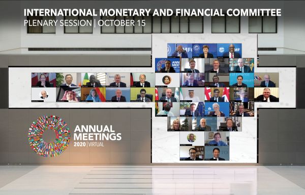 央行行长易纲出席第42届国际货币与金融委员会视频会议