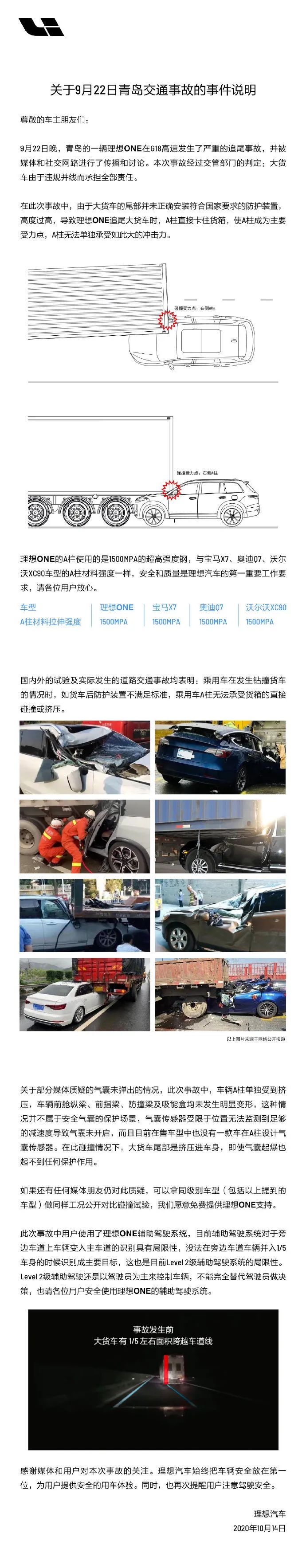 图片来源:新浪微博(@理想汽车)