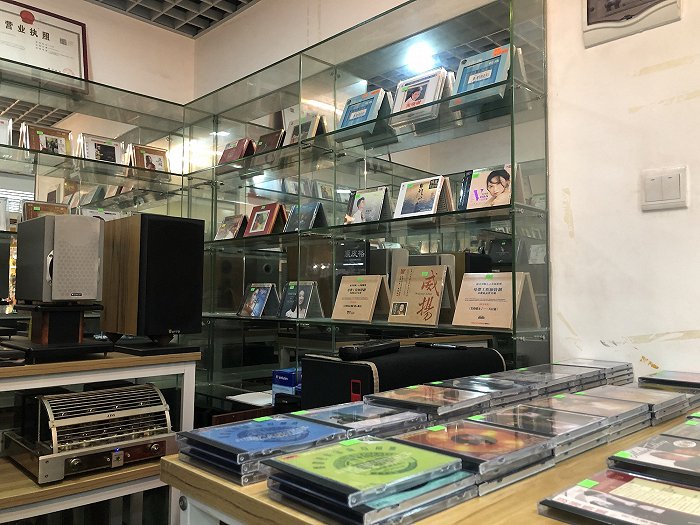 阿鹏的超级靓音店铺。拍摄：徐诗琪