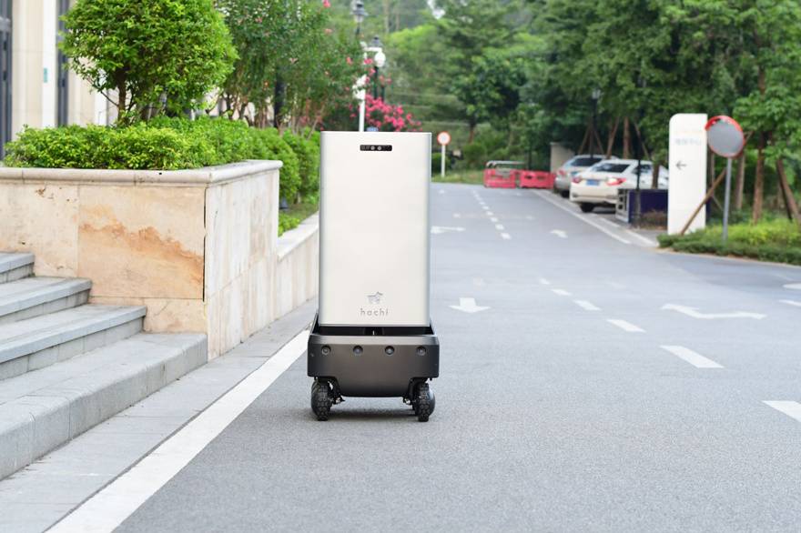 图注:智能物流机器人hachi delight
