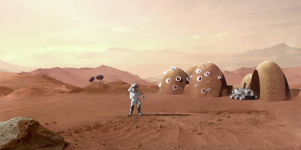 NASA关注月球和火星上的3D打印建造方法 2 NASA关注月球和火星上的3D打印建造方法