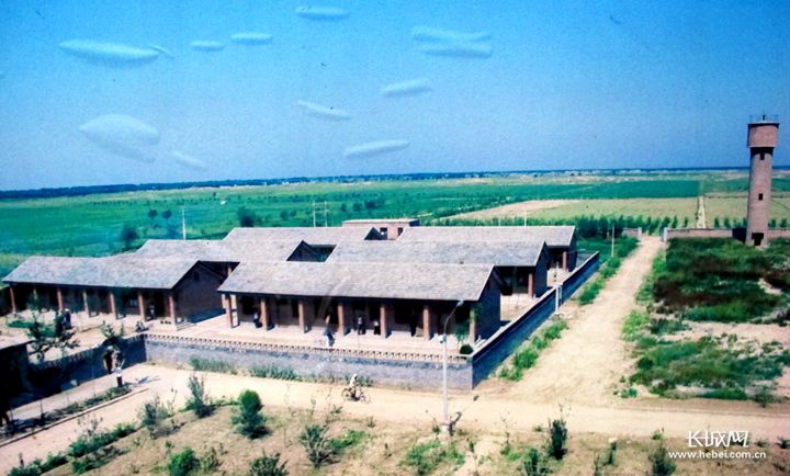 建站初期的中国农业大学曲周实验站。