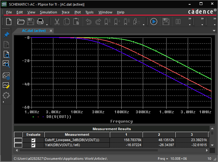 pspice for ti提供原理图捕获以及模拟电路仿真.