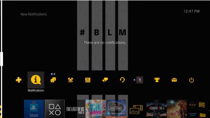 索尼推出black Lives Matter Ps4主题 玩家可免费下载 索尼 Ps4 新浪科技 新浪网