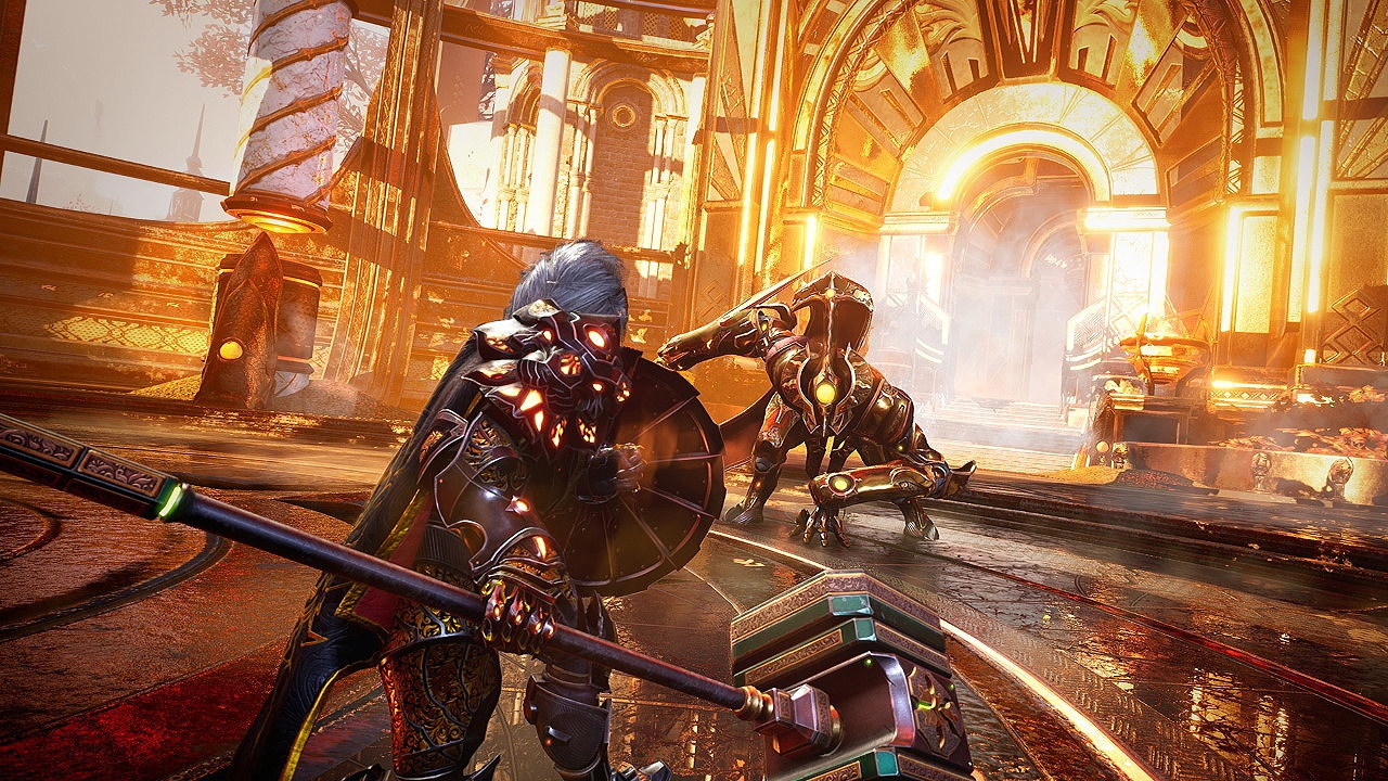 众神陨落画面细节恐怖不断放大盔甲细节也清晰