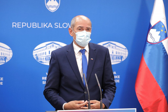 △斯洛文尼亚总理扬沙