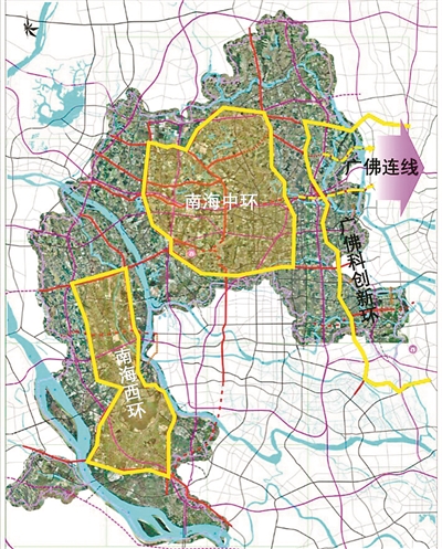 通讯员周达生,李仕芬(资料图除外)在广佛大交通中,佛山市南海区一直是