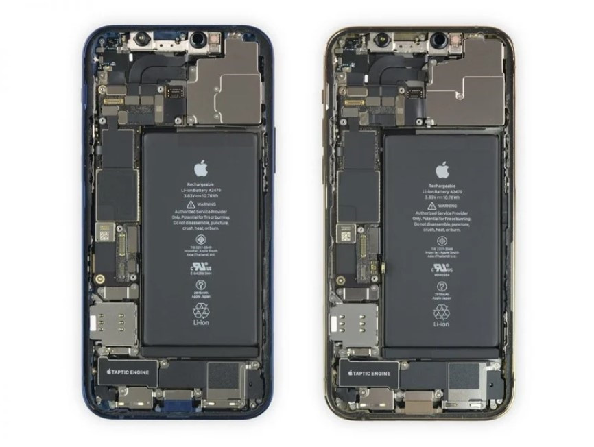 ifixit拆解苹果iphone12pro显示屏和电池可互换