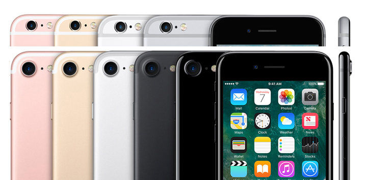 ▲ 相比 iPhone 6、6s，iPhone 7 背部的天线条已经得到很好的隐藏了