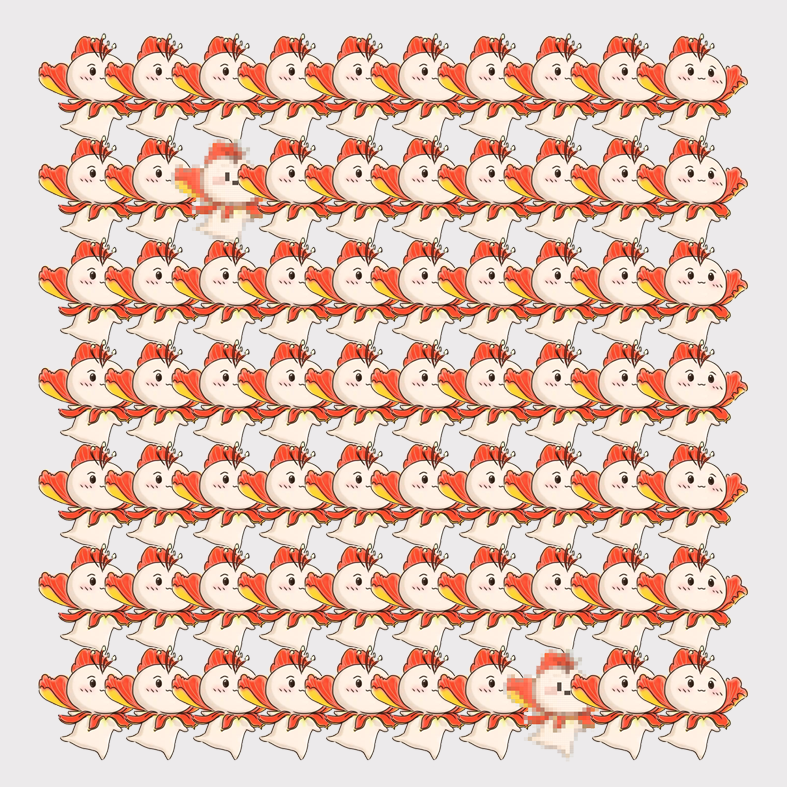 终极挑战·上找出建南楼群镶嵌红砖图案中不同的"隅石"难度系数:99