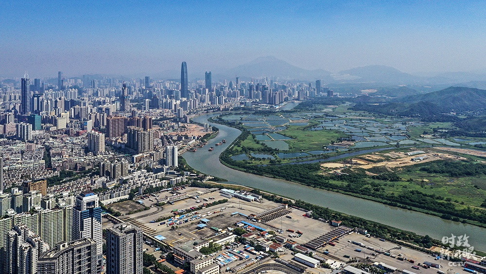 位于河套地区的深港科技创新合作区