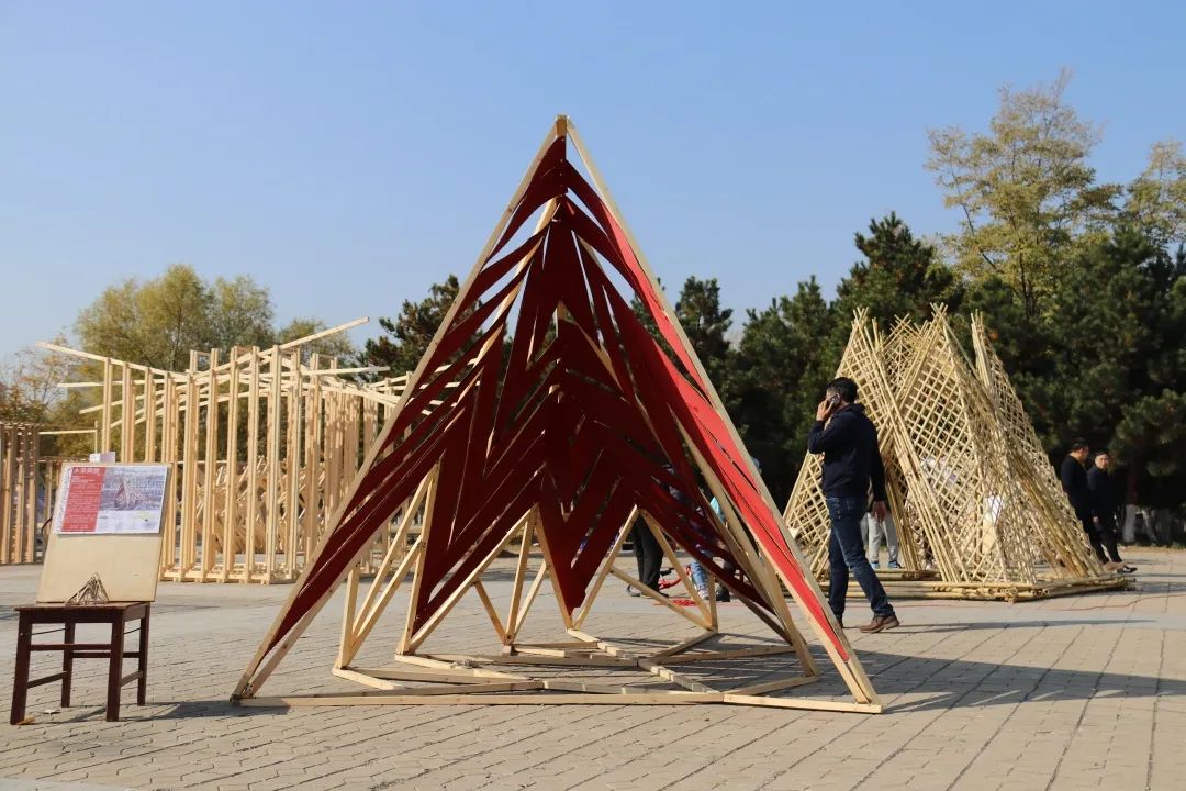 木憩搭建节暨辽宁省大学生实体搭建竞赛在我校举办