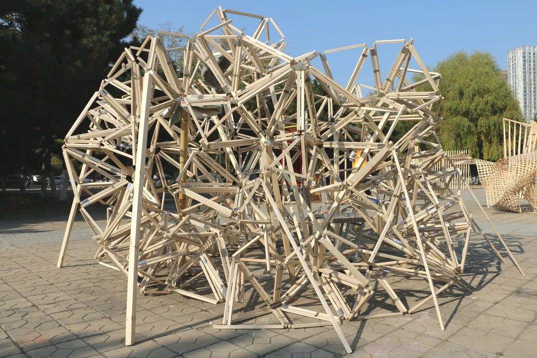 木憩搭建节暨辽宁省大学生实体搭建竞赛在我校举办