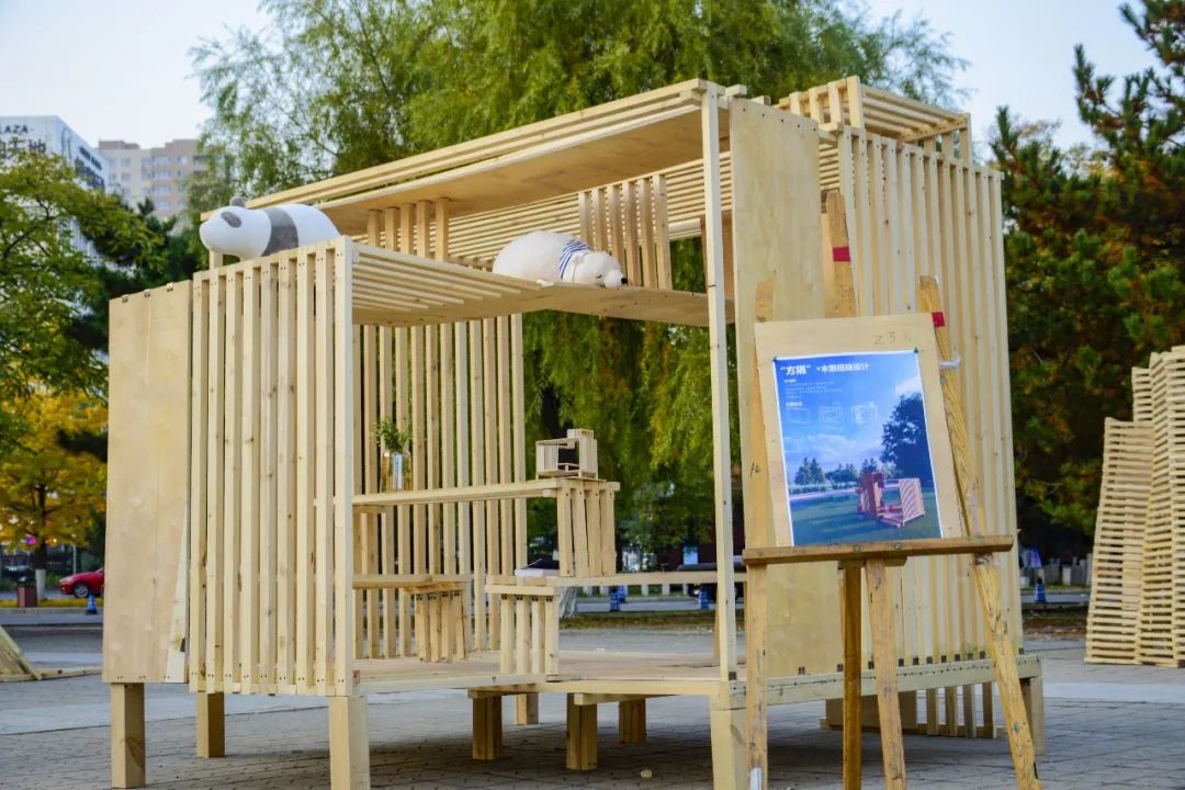 "木憩"搭建节暨辽宁省大学生实体搭建竞赛在我校举办