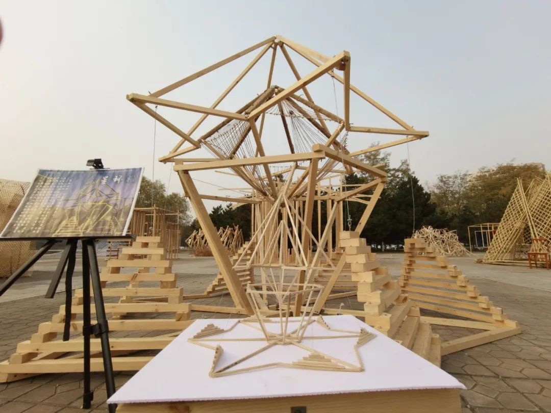 木憩搭建节暨辽宁省大学生实体搭建竞赛在我校举办