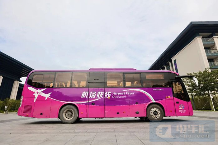 比亚迪c8投运机场快线助力深圳打造首支纯电动机场快线车队