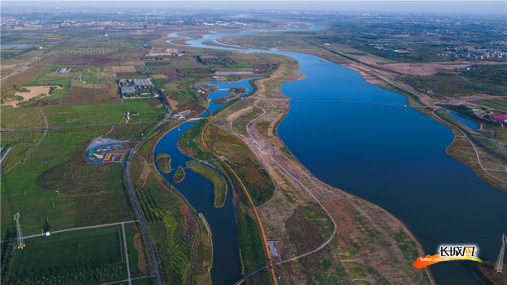 【高清组图】滹沱河畔风景如画