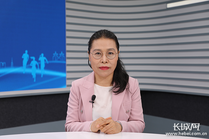 河北省胸科医院呼吸一科主任张玲.长城网记者 毕雪梅 摄