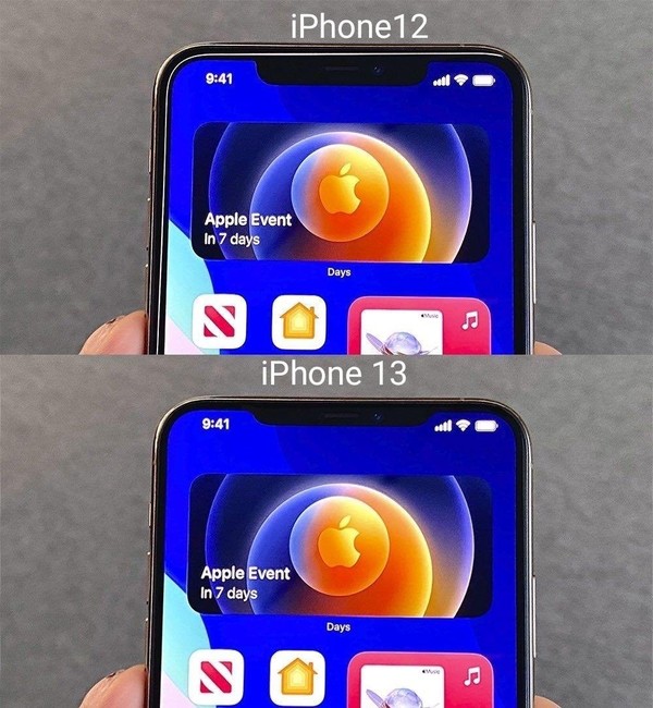 Iphone 13手机外观曝光 正面的刘海设计与众不同 Iphone 13 手机 新浪科技 新浪网