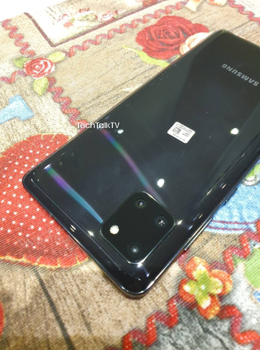三星Galaxy Note 10 Lite首批真机谍照流出