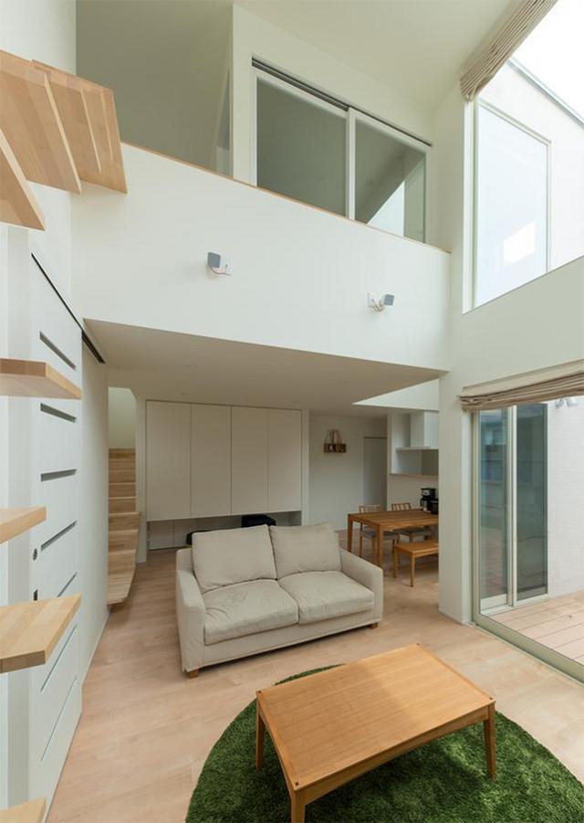 猫奴们理想中的家小跃层设计卧室打造地台人睡下面猫睡上面