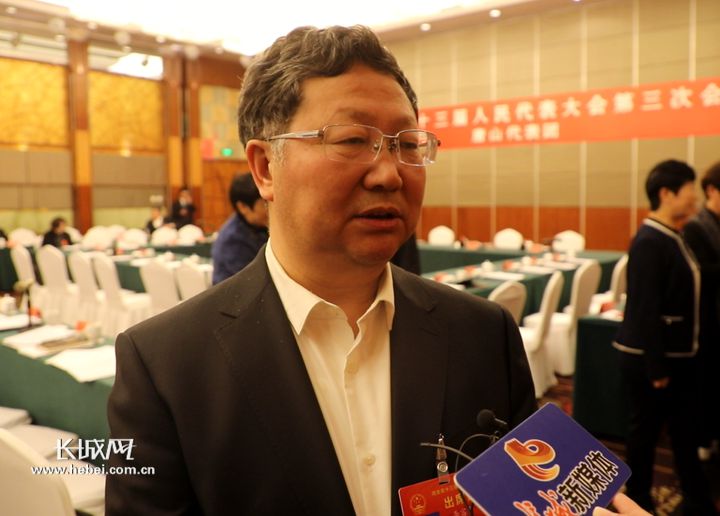河北省人大代表,华北理工大学矿业工程学院副院长李富平.