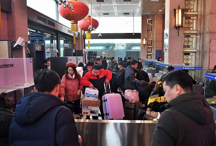 2020春运拉开大幕北京站将设应急候车区图