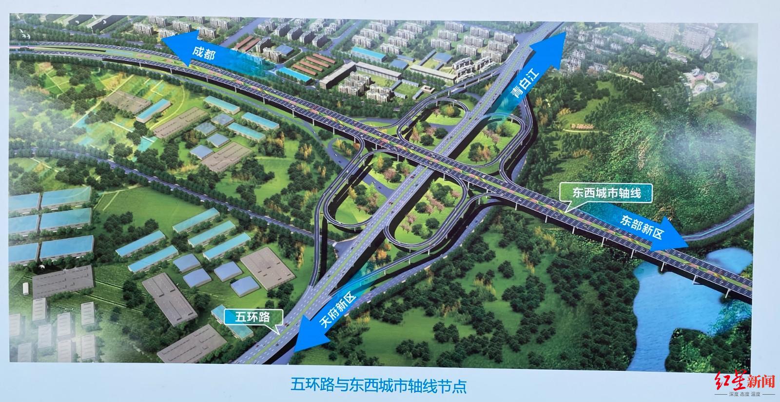 成都五环路来了预计2023年前全线完工